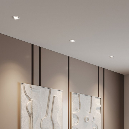 Светильник встраиваемый светодиодный Artis 7W 4000 белый 25096/LED Elektrostandard Artis a066135