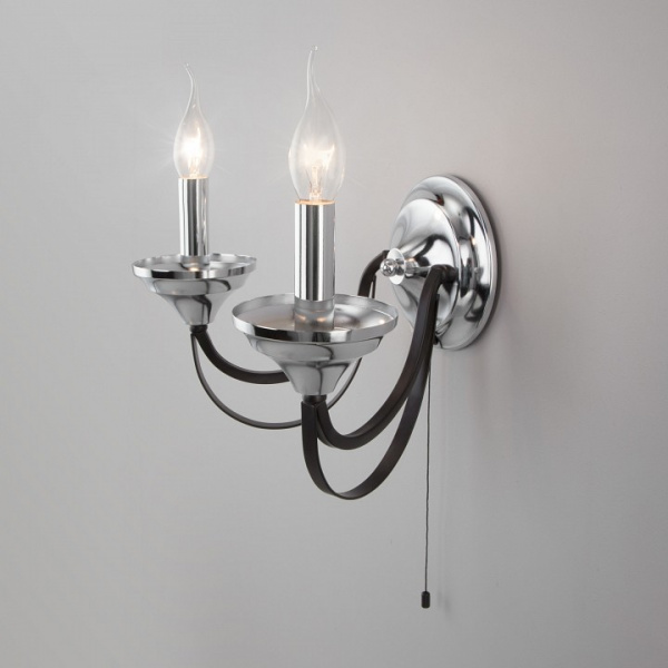 Бра в стиле лофт 60098/2 хром Eurosvet Lazzaro Бра в стиле лофт 60098/2 хром Eurosvet Lazzaro