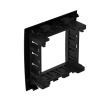 DKC Avanti Черный Рамка-суппорт для In-liner Front 2 модуля