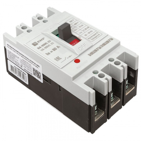 EKF Basic Автоматический выключатель ВА-99МL 63/ 80А 3P 15кА