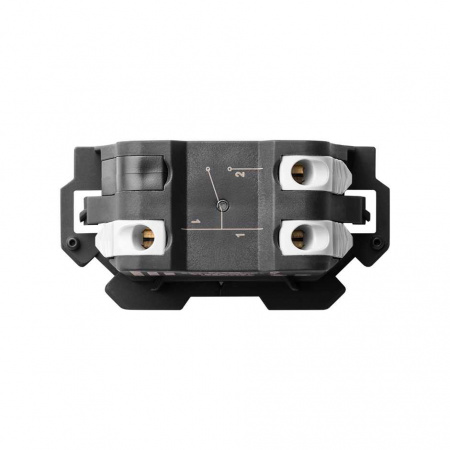 Simon 100 Переключатель (проходной) нажимной 16AX 220В~ с безвинтовым подключением 1Click