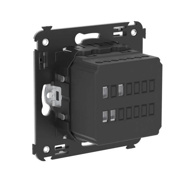 DKC Avanti Белое облако Механизм управления вентиляторами