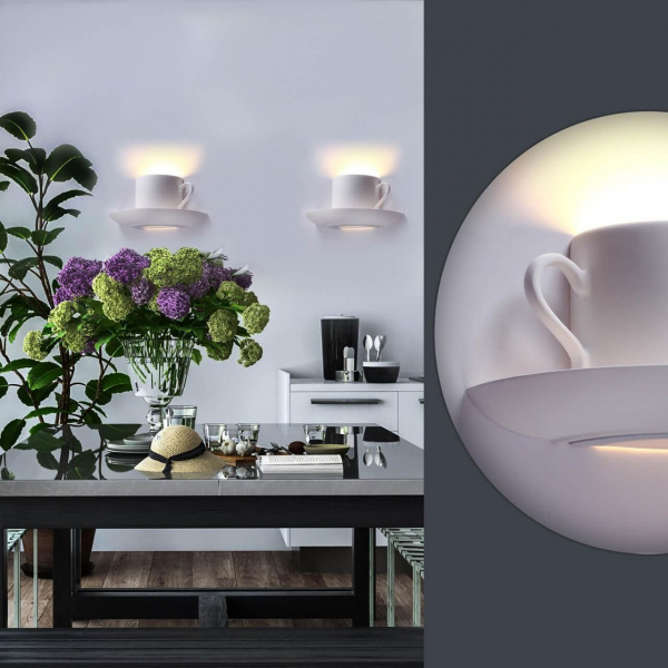 Настенный светильник Odeon Light Hightech Gips 3548/1W