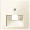SE Merten SM Беж глянец Накладка розетки ТЛФ/комп 1-ой наклонной