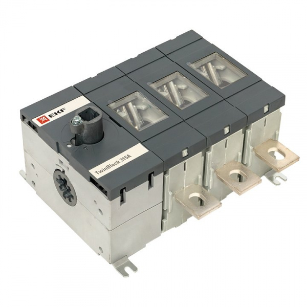 EKF PROxima Рубильник 315A 3P без рукоятки управления TwinBlock