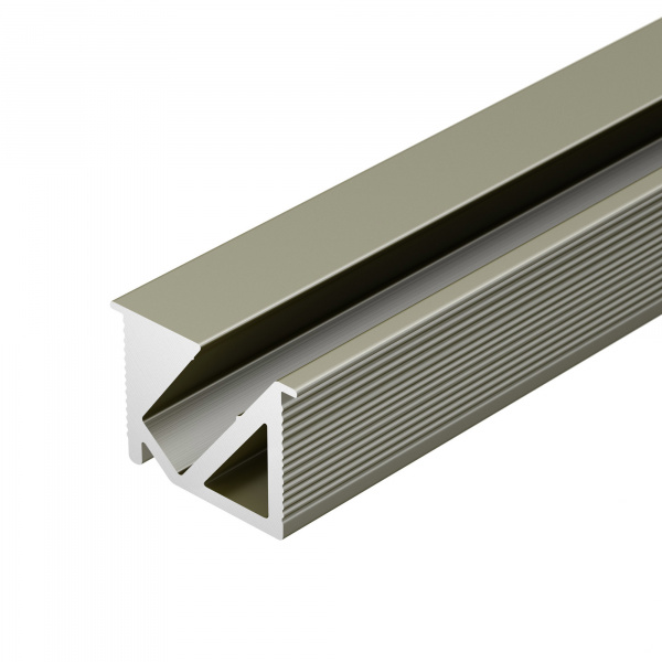 Профиль Arlight SL-Bevel-H10-F14-2000 Anod Olive Grey 038200