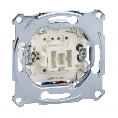 SE Merten Механизм QuickFlex Переключателя 1-клавишного кнопочного безвинт.зажим