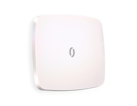 Лицевая панель OMEGA (Жемчуг) для 1-клавишных выключателей с подсветкой QUANT OP2020