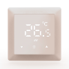 Donel Термостат электронный с датчиком пола, непрограмм.16 A, 55*55 мм, кашемир, серия DTEF