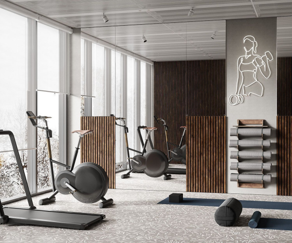 Торцевая рейка 25х19х1350мм, МДФ, ясень тирамису