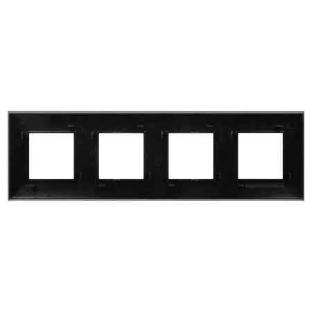 DKC Avanti Черный квадрат Рамка 8 модулей