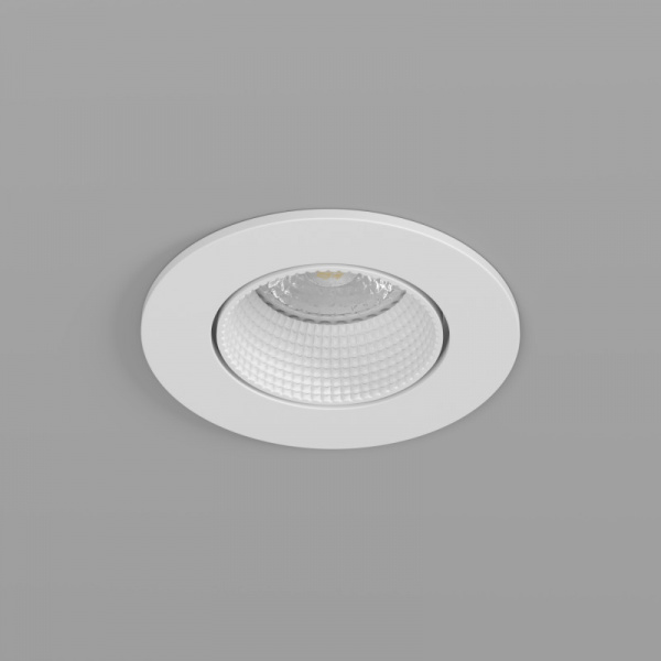 DK3061-WH Встраиваемый светильник, IP 20, 10 Вт, GU5.3, LED, белый/белый, пластик