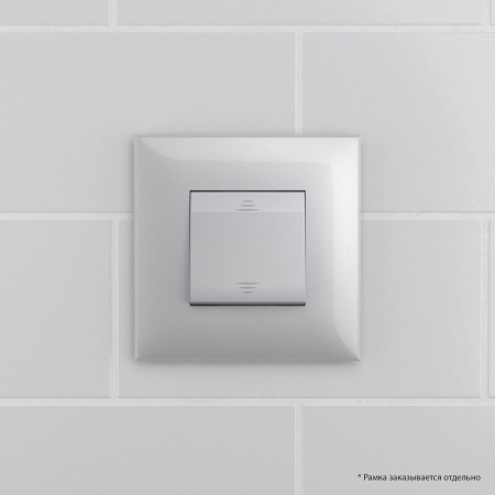 DKC Avanti Закаленная сталь Выключатель одноклавишный