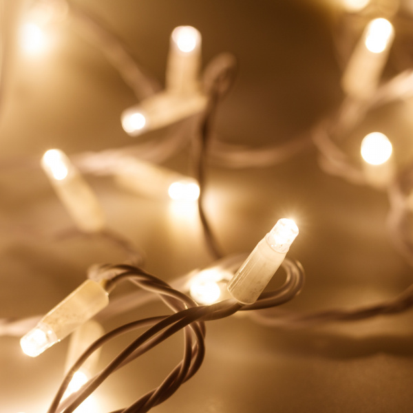 Arlight Светодиодная гирлянда ARD-STRING-PRO-10000-WHITE-100LED-STD WARM (230V, 7W) (Ardecoled, IP65)