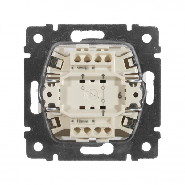 Legrand Valena Алюминий Переключатель 1-клавишный