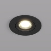 DK3020-BK Встраиваемый светильник, IP 20, 10 Вт, GU5.3, LED, черный, пластик
