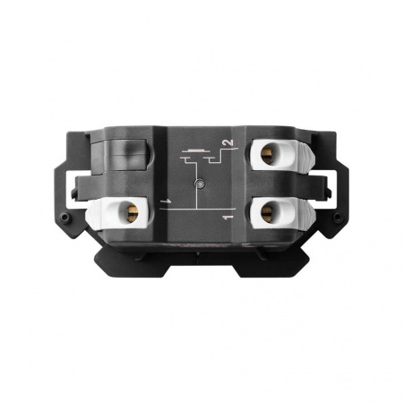 Simon 100 Кнопочный выключатель 10A 220В~ с безвинтовым подключением 1Click