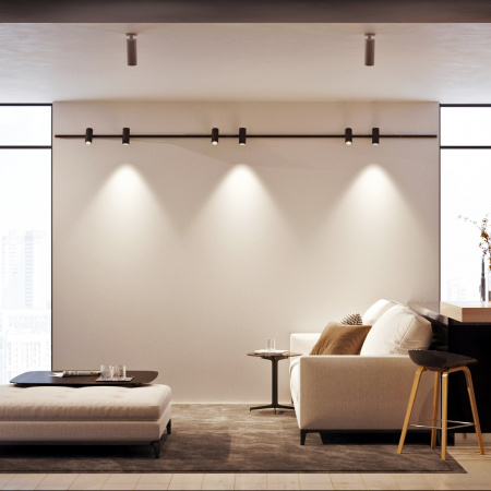 Arlight Светильник SP-POLO-SURFACE-FLAP-R65-8W Warm3000 (WH-WH, 40 deg) (IP20 Металл, 3 года)