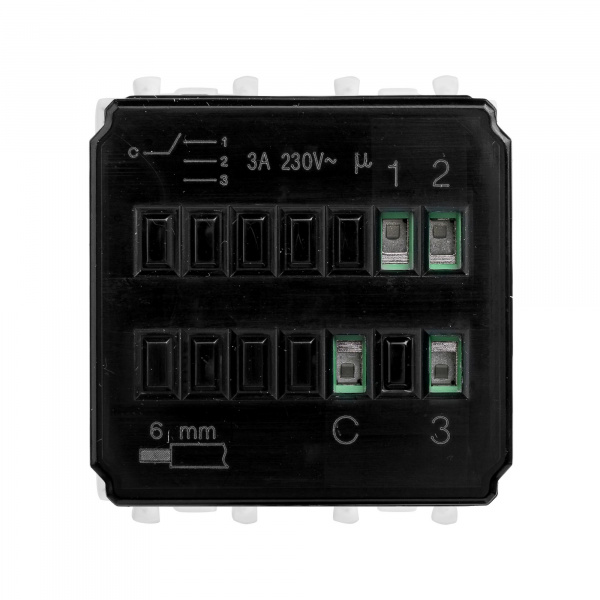 DKC Avanti Белое облако Механизм управления вентиляторами 2 модуля