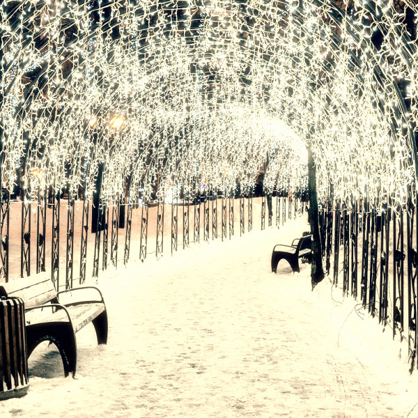 Arlight Светодиодная гирлянда ARD-EDGE-CLASSIC-2400x600-BLACK-88LED-PULSE Warm (230V, 6W) (Ardecoled, IP65)