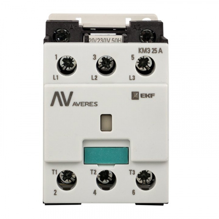 EKF Averes Контактор КМЭ 25А 400В АС