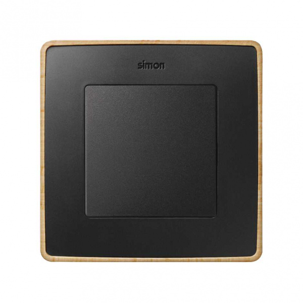 Simon 82 Detail Графит, основание дерево Рамка 1-ая