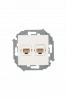 Simon 15 Бежевая Розетка компьютерная 2-ая RJ45 кат.5е