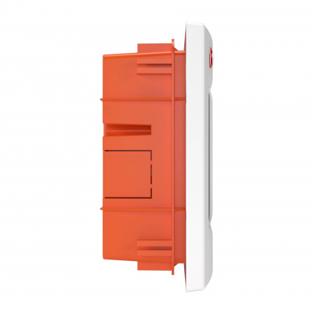 DKC Щиток встраив. с дверцей 8 мод., IP 41, белый