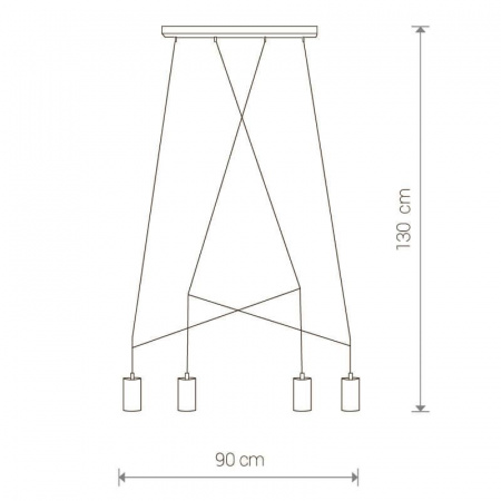 Подвесная люстра Nowodvorski Imbria 9191