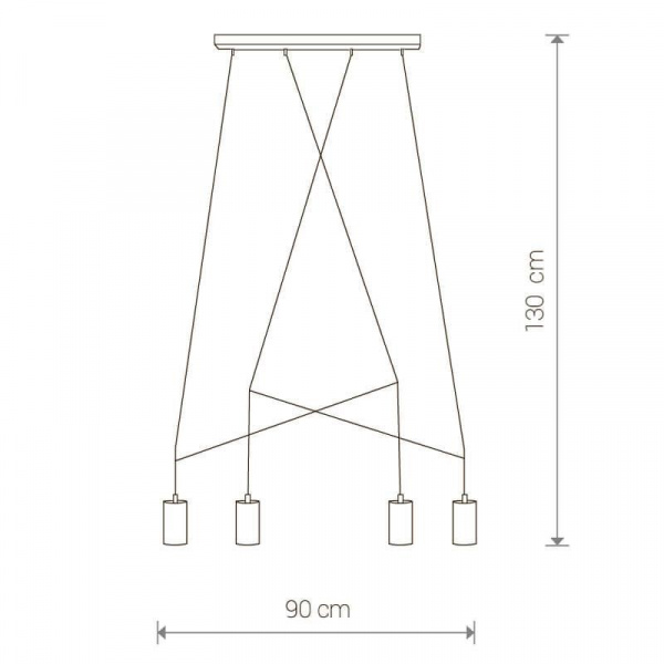 Подвесная люстра Nowodvorski Imbria 9191