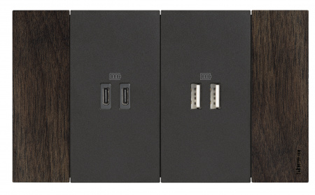 BT Living now Орех Рамка итальянский стандарт 4 мод