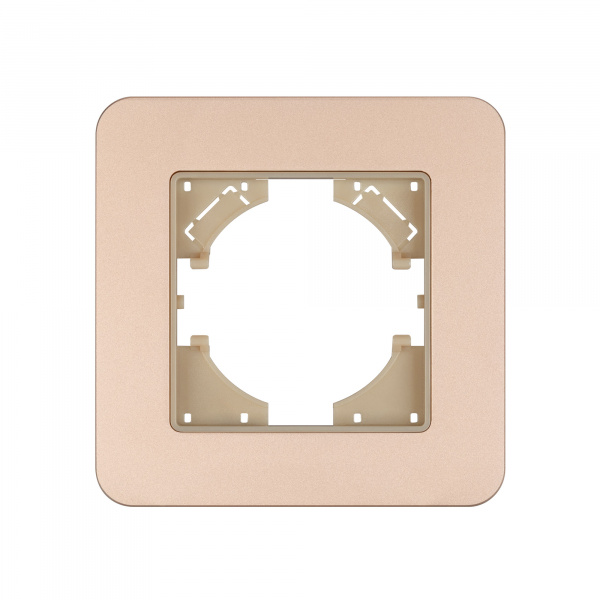 Arlight Рамка алюминиевая FRM-AKIRY-SFAL-1-GD (-)