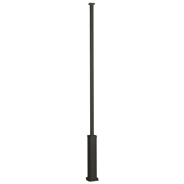 Legrand Snap-On колонна алюминиевая с крышкой из пластика 4 секции, высота 3,3 метра, цвет черный