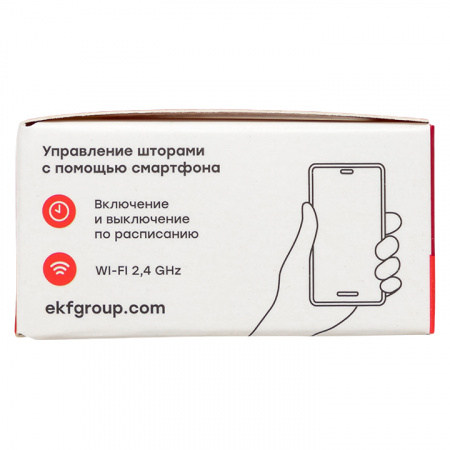 EKF Connect Умное реле для штор в подрозетник Wi-Fi