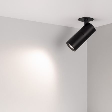 Arlight Светильник LGD-ARTEMIS-BUILT-FLAP-R55-12W Day4000 (BK, 8-80 deg, 230V) (IP20 Металл, 5 лет)