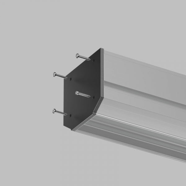 TR3047-AL Комплект торцевых заглушек для профиля TR3044-AL SMART PROFI