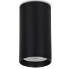 Donel Светильник накладной, GU10, D55xH80мм, IP20, черный, без лампы, DN02016R1B