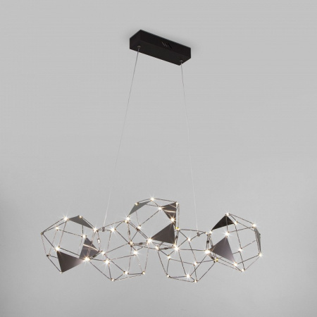 Подвесной светильник 90368/5 черный жемчуг Eurosvet Uma