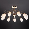 Потолочная люстра с плафонами 22080/9 золото Eurosvet Ginevra Потолочная люстра с плафонами 22080/9 золото Eurosvet Ginevra