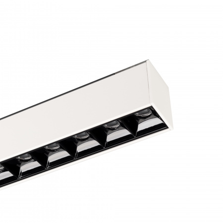 Трековый светодиодный светильник для магнитного шинопровода Arlight Mag-Laser-45-L320-12W Warm3000 026939