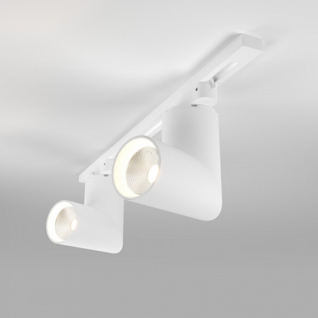 Трековый светодиодный светильник для однофазного шинопровода Corner Белый 15W 4200K LTB33 Elektrostandard Corner a043417