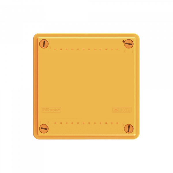 DKC Коробка пластиковая FS с гладкими стенками и клеммниками, IP56, 100х100х50 мм, 4р, 450V, 6A, 4 мм2