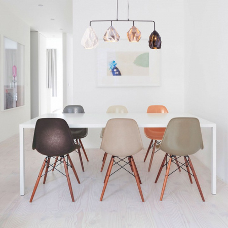 Умный подвесной светильник 50090/4 черный Eurosvet Moire