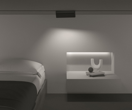 Трековый светильник Magnetic track system Gravity TR077-2-20W4K-B Maytoni Points Rot