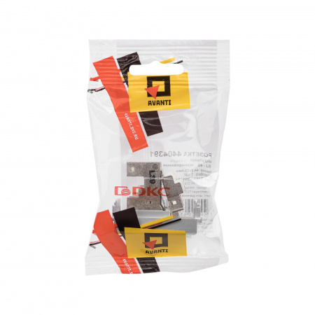 DKC Avanti Закаленная сталь Компьютерная розетка RJ-45  категория  6 экранированная 1 модуль