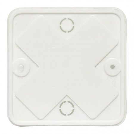 EKF PROxima Коробка разветвительная KMP-030-030 наружная (75х75х26) белая
