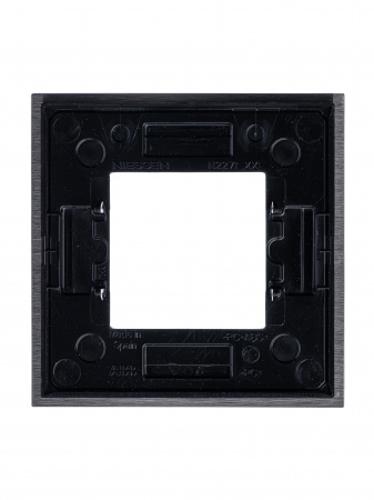 ABB NIE Zenit Сталь Рамка 1-я 2 мод