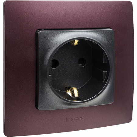 Legrand Etika Сливовая Рамка 1-ая
