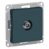 SE AtlasDesign Изумруд Розетка TV проходная 4DB, механизм