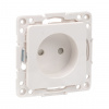EKF PROxima Стокгольм Белый Розетка б/з, со шторками, 10 А